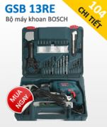 Bo may khoan 100 chi tiet Bosch GSB 13RE (650W)